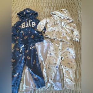2T/3T GAP sweatsuits